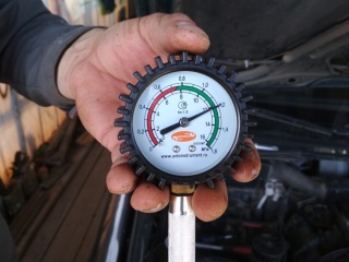 Замер компрессии в двигателе Opel Insignia OPC  